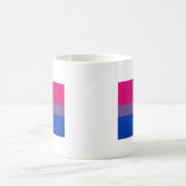 Mug Drapeau de fierté bisexuelle (Centre)