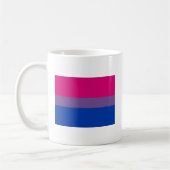 Mug Drapeau de fierté bisexuelle (Gauche)
