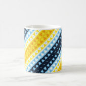 Mug Drapeau de fierté BoHo Groovy Géométrique Abstrait (Centre)