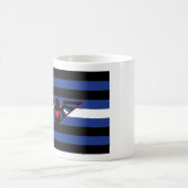 Mug Drapeau de fierté d'aigle en cuir (Centre)