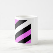 Mug Drapeau de fierté de la fille de cuir (Centre)