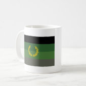 Mug Drapeau de fierté de l'uniforme militaire (Devant gauche)