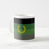 Mug Drapeau de fierté de l'uniforme militaire (Devant gauche)