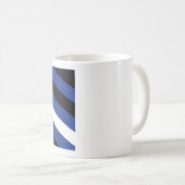 Mug Drapeau de fierté de masque (Devant droit)