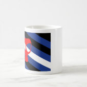 Mug Drapeau de fierté de masque (Centre)