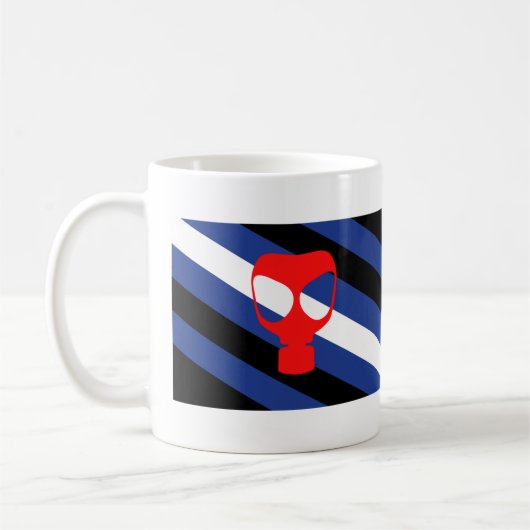Mug Drapeau de fierté de masque (Gauche)