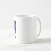 Mug Drapeau de fierté de masque (Devant droit)