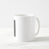 Mug Drapeau de fierté de niche (Noir) (Devant droit)