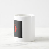 Mug Drapeau de fierté de niche (Noir) (Centre)