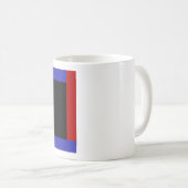 Mug Drapeau de fierté de pied (empreinte de pied) (Devant droit)