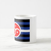 Mug Drapeau de fierté de pratique en cuir (Centre)