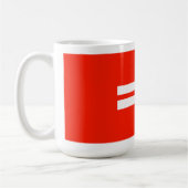 Mug Drapeau de fierté d'égalité (Gauche)