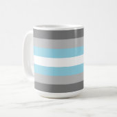 Mug Drapeau de fierté demiboy (Devant gauche)