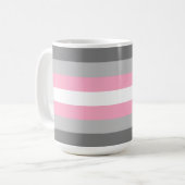 Mug Drapeau de fierté demifille (Devant gauche)