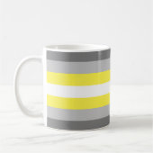 Mug Drapeau de fierté demigender (Gauche)