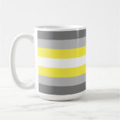 Mug Drapeau de fierté demigender (Gauche)