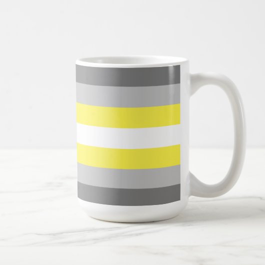 Mug Drapeau de fierté demigender (Droite)