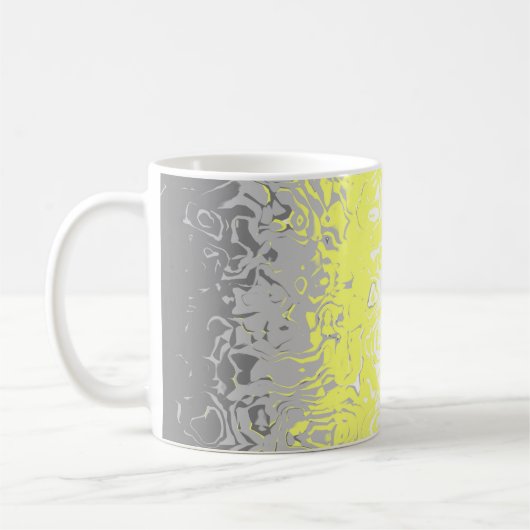 Mug Drapeau de fierté demigenre abstrait (Gauche)