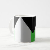Mug Drapeau de fierté demiromantique (Devant gauche)
