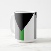 Mug Drapeau de fierté demiromantique (Devant gauche)