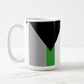 Mug Drapeau de fierté demiromantique (Gauche)