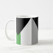 Mug Drapeau de fierté demiromantique (Gauche)