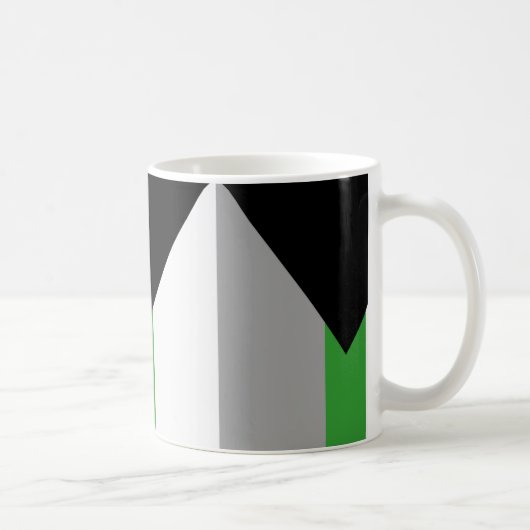 Mug Drapeau de fierté demiromantique (Droite)