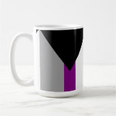 Mug Drapeau de fierté demisexuel (Gauche)