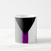Mug Drapeau de fierté demisexuelle (Centre)