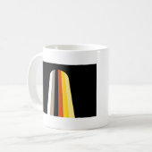 Mug Drapeau de fierté des cheveux longs (Devant gauche)