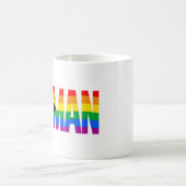 Mug Drapeau de fierté d'inclusivité humaine (Centre)