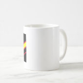 Mug Drapeau de fierté en caoutchouc / latex (Devant droit)