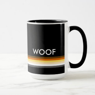 Mug Drapeau de fierté Gay Bear woof
