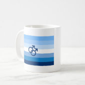 Mug Drapeau de fierté gay MLM (Devant gauche)