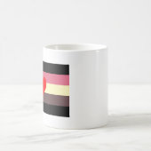 Mug Drapeau de fierté grasse (Centre)