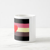 Mug Drapeau de fierté grasse (Centre)