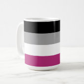 Mug Drapeau de fierté gynéphile (Devant gauche)