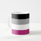 Mug Drapeau de fierté gynéphile (Devant gauche)