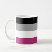 Mug Drapeau de fierté gynéphile (Gauche)