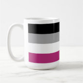 Mug Drapeau de fierté gynéphile (Gauche)