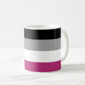 Mug Drapeau de fierté gynéphile (Devant droit)