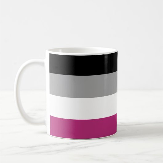 Mug Drapeau de fierté gynéphile (Gauche)