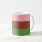 Mug Drapeau de fierté gynosexuel (Devant droit)