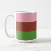 Mug Drapeau de fierté gynosexuel (Gauche)
