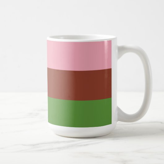 Mug Drapeau de fierté gynosexuel (Droite)