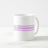 Mug Drapeau de fierté intersexe (Devant droit)