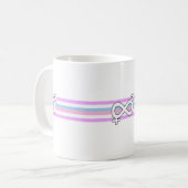 Mug Drapeau de fierté intersexe (Devant gauche)