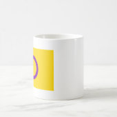 Mug Drapeau de fierté intersexe (Centre)