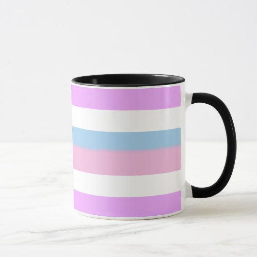 Mug Drapeau de fierté intersexe (Droite)