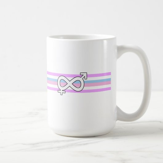 Mug Drapeau de fierté intersexe (Droite)